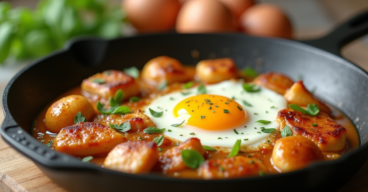 eggs and chicken