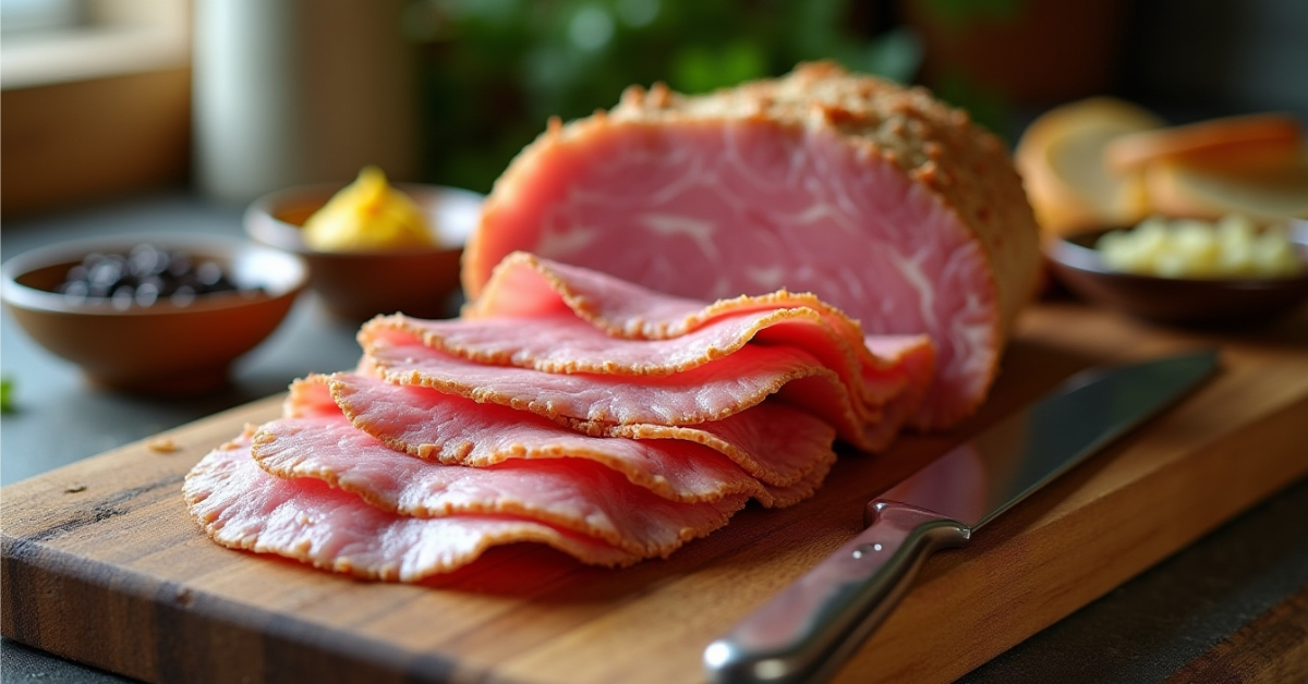 homemade deli meat