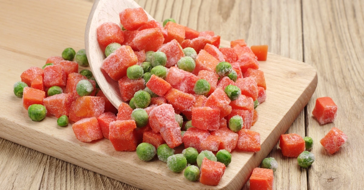 frozen peas and carrots